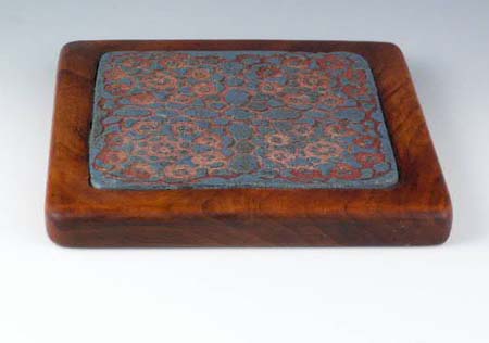 Sous plat ceramique et cerisier